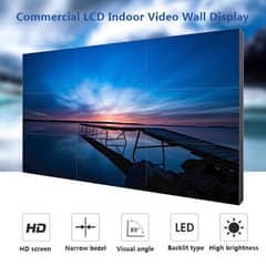 55 inch LCD Video Wall Panel 3.5mm Narrow Bezel Dahua Video Wall