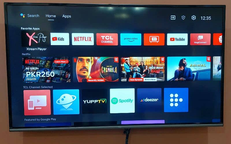 TCL 4K Android Led TV 50 Inches with Complete Accessories and Box 3