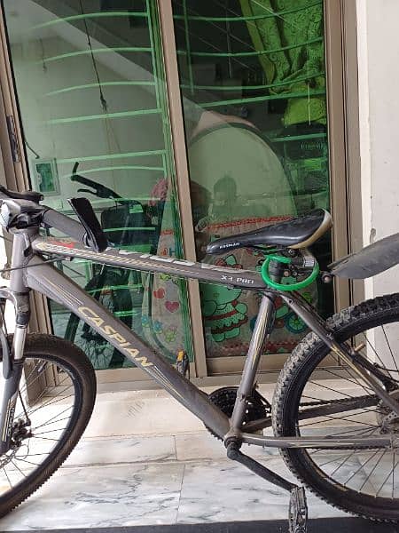 almunium bicycle Caspian x3 pro good condition 10/10 1