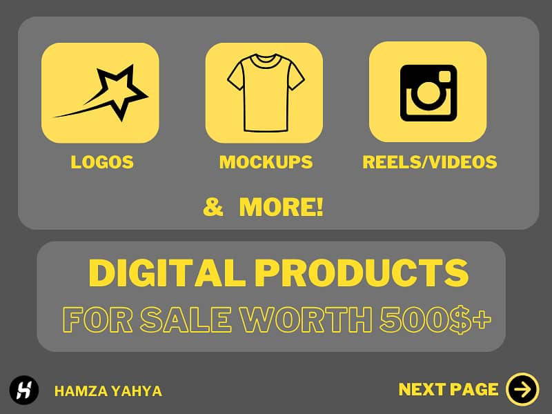 Digital Products/Bundles available for graphic design worth 500$+ 0