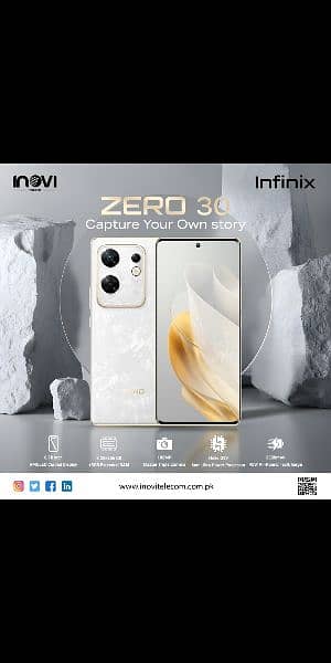 ZERO 30 4G Infinix 8+8/256GB BOX Packed with 1 Year Official warranty 1