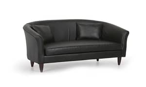 Black colour sofa