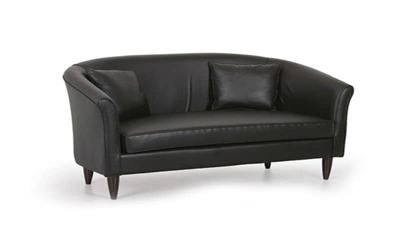 Black colour sofa 0