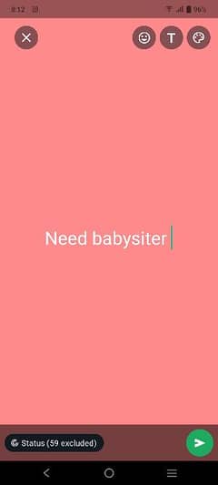 baby siter + cooking girl required