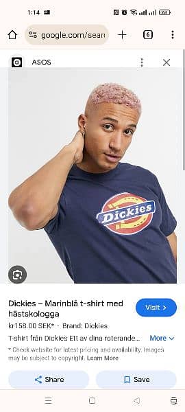 Dickies  T shirts available 4