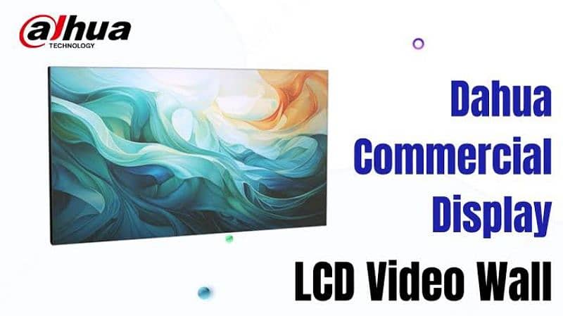 Dahua Video Wall IPS LCD Panel 55 inch 3.5mm narrow bezel to bezel New 1