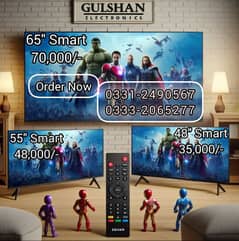 Dhamaka Sale 65 inches smart Slim LED TV HD FHD 4K ALL MODELS