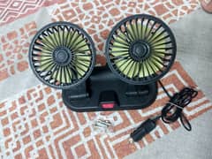 Car dashboard fan Rotatable Dual Speed Car Electric Fan