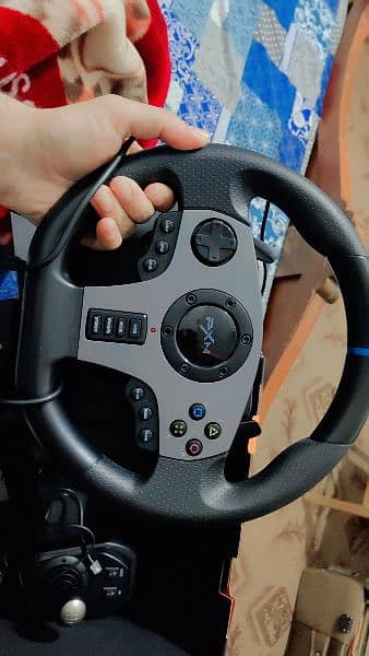 PXN V9 Gaming Racing Wheel With Accessories 4