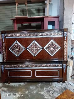 Bed, dressing table, cabinet 0