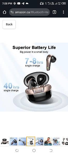 Q13 earbuds of chargeing bank 6