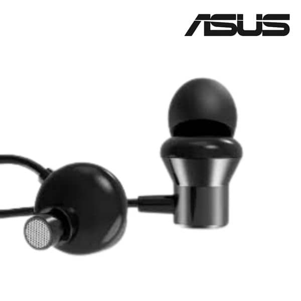 Asus Handfree Metal Premium Earphones 3.5mm jack wire Orignal 100% 1