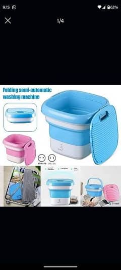 Mini Foldable Washing Machine With Drayer Good Quality