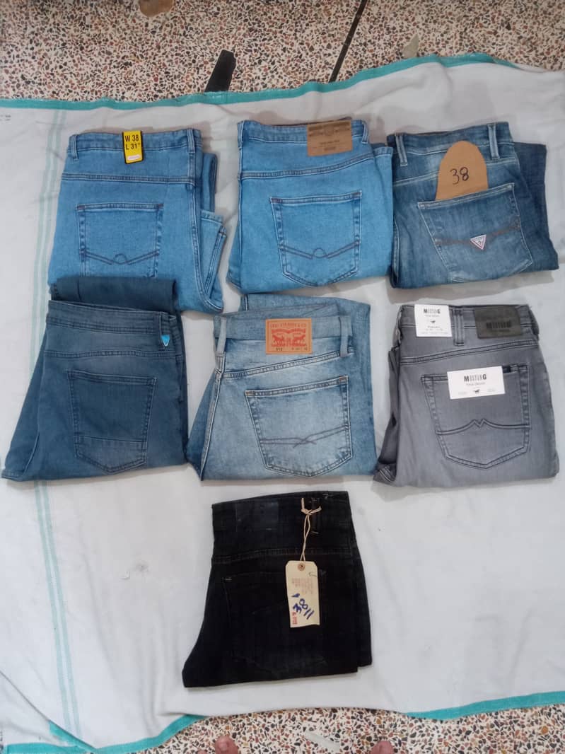 Export quality jeans pants for sale 4