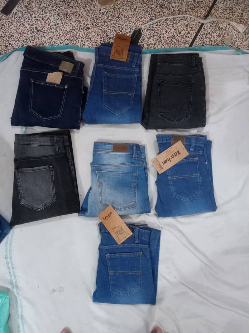 Export quality jeans pants for sale 12