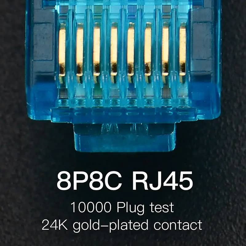 RJ45 Ethernet Cables Plug Network Connector 1