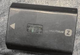 Sony a7 III battery original 0
