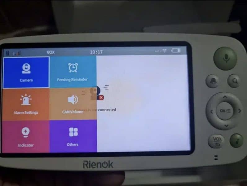 RIENOK Baby Monitor Camera with Intercom 2