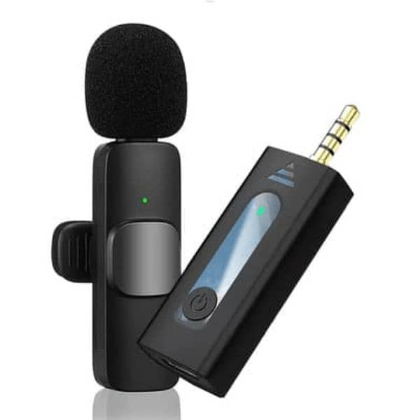 k35 pro wireless lavalier microphone 0