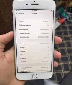 iPhone 8 plus 128Gb memory PTA approved my WhatsApp 0330=5925=135