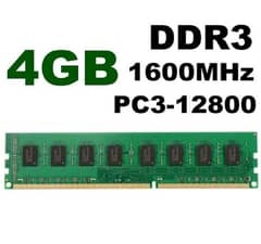 4GB RAM DDR3 For PC