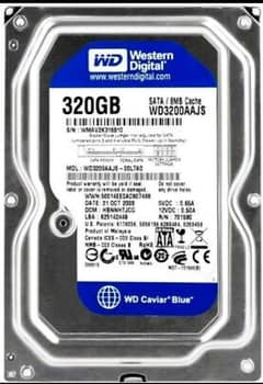 320 GB Hard disk