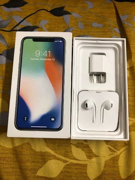 iPhone x non pta 64gb 10by10 condition 9