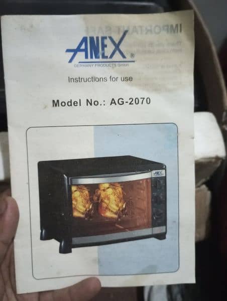 anex toaster oven 1
