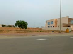 Golf city 500 square yards ready corner plot available for sale in Bahria Town Karachi 0