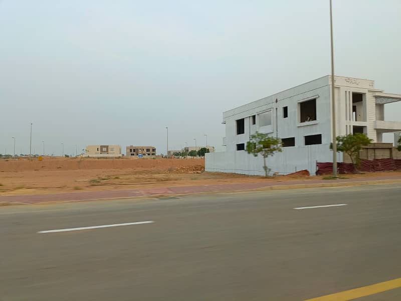 Golf city 500 square yards ready corner plot available for sale in Bahria Town Karachi 9