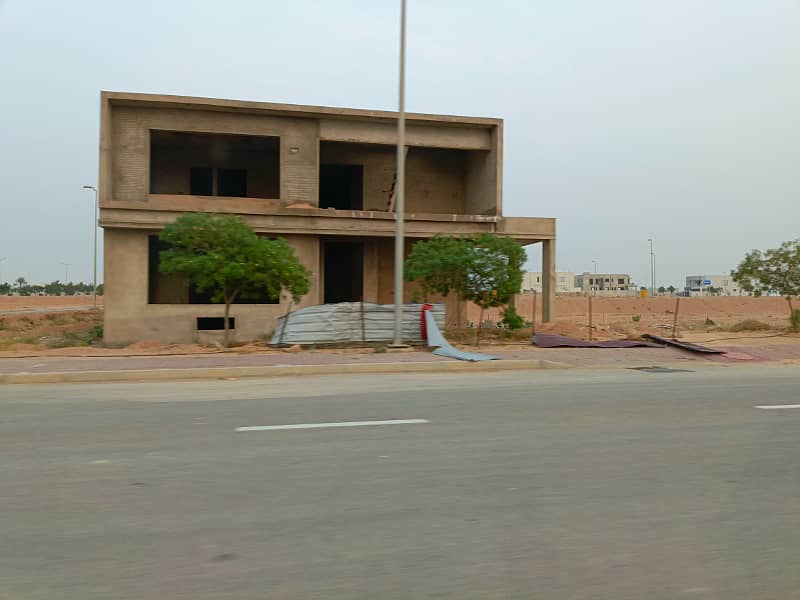 Golf city 500 square yards ready corner plot available for sale in Bahria Town Karachi 11