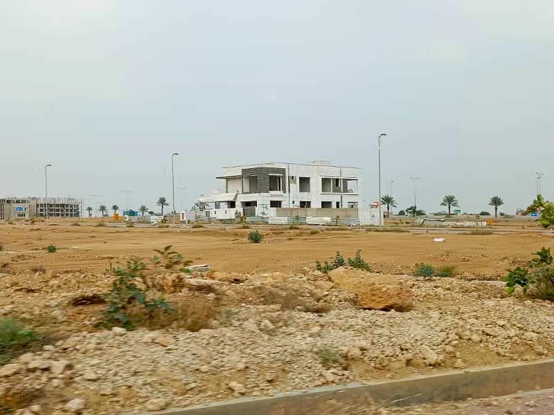 Golf city 500 square yards ready corner plot available for sale in Bahria Town Karachi 16