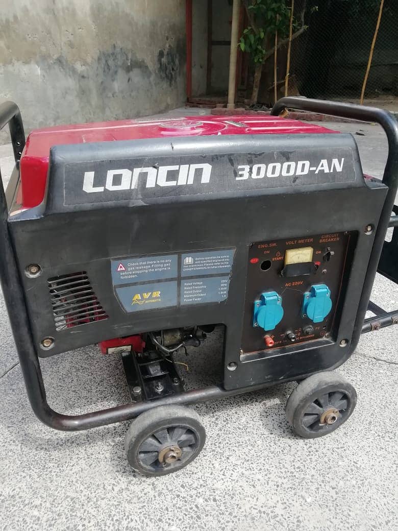 Loncin 3 kVa Generator For Sale 0