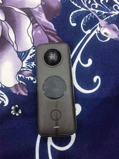insta 360 one X 2 with joby invisible stick and ulanzi C one x2 frame