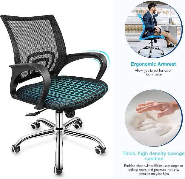"Upgrade Your Workspace: Stylish Office Chairs Available Now!" 4
