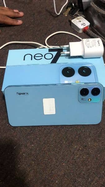 used Spark neo 7 plus. with boxes original charger condition 10by10 0