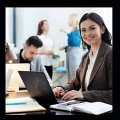 required male or female staff for office work 0