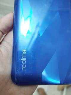Realme mobile phone (blue colour condition 10/9)