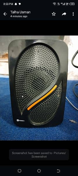 Bluetooth speaker with extra base. . 3