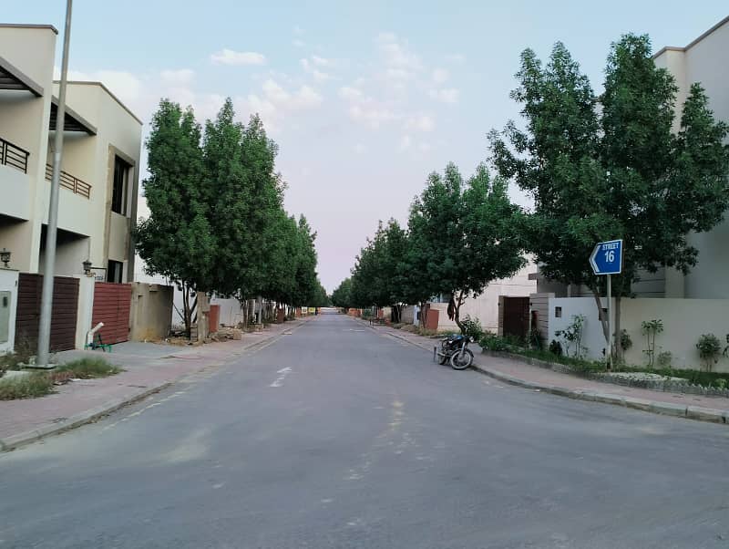 Ali block 125 square yards ready plot available for sale in Bahria Town Karachi 9