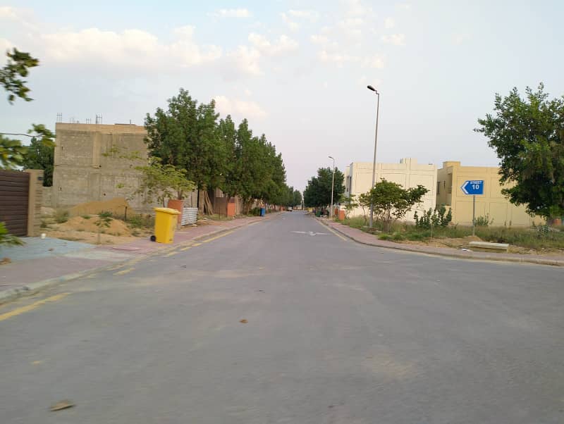 Ali block 125 square yards ready plot available for sale in Bahria Town Karachi 14