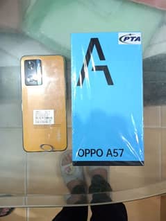 oppo A57 6/128 brand new phone coper colour