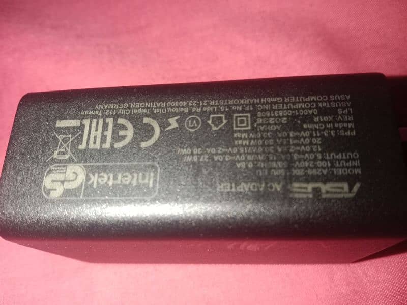 ASUS ROG (3 /4/ 5 ) charger with cable 30 watt 1