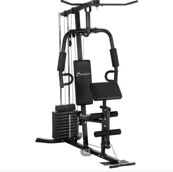 gym heavy duty multiple exercise machine 0
