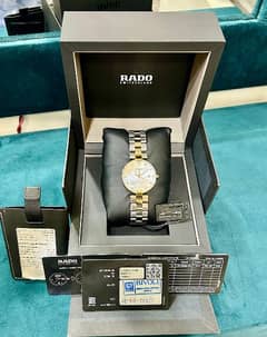 RADO COUPLE 12 DIAMONDS / orignal watch / men's WATCH / branded watch