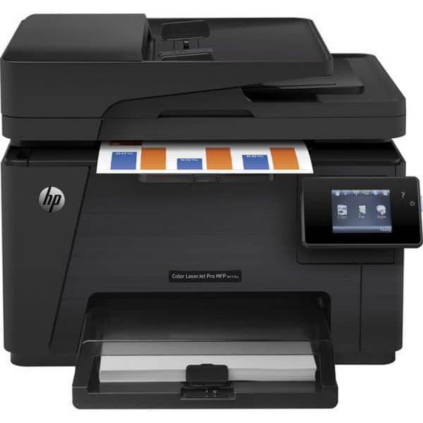 HP color laserjet 177fw wifi printer copier 0