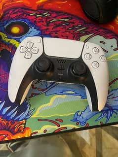 PS5 dual shock original controller in white 0
