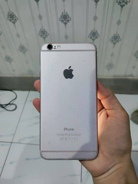 Iphone 6 plus | 64gb | pta approved | silver | box pack |battery 100% 3