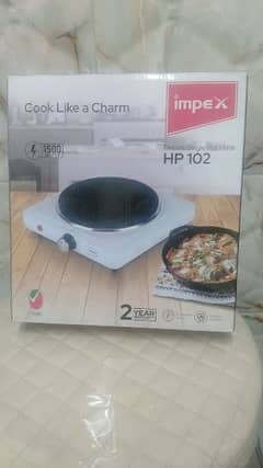 Imperex hot plate new imported box packed
