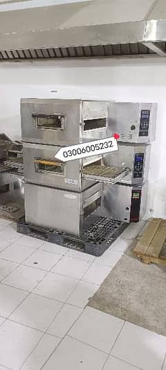 pizza oven conveyor 22inch belt we have fast food restaurant machinery 0